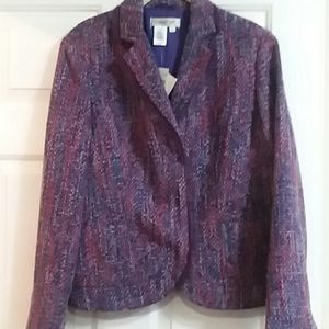 Coldwater creek boucle blazer